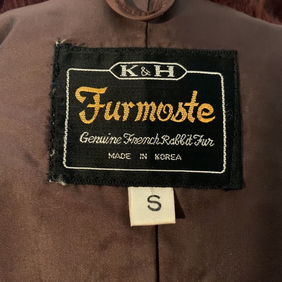 Vintage Brown Fur Jacket - Picture 7 of 8